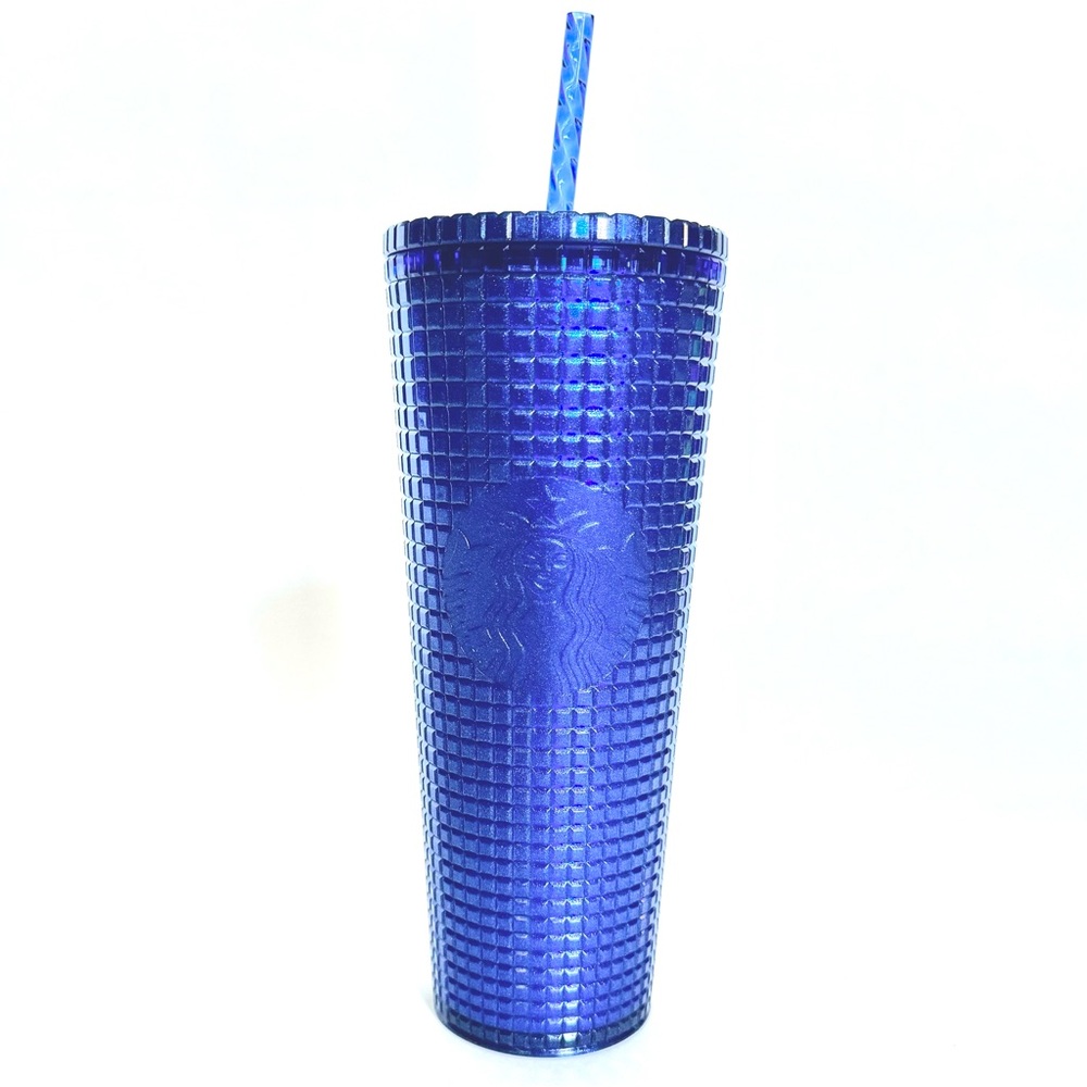STARBUCKS 24oz TUMBLER LIMITED EDITION BEST MOST FAVORITE ROYAL/COBALT BLUE
